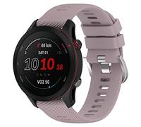 BoLuo 22mm Cinturini per Orologi per Garmin Forerunner 255 Music/Forerunner 255, Cintura Silicone Bracelet Cinturino per Garmin Venu 2 /Garmin vivoactive 4 / Coros Vertix/Coros Apex Pro (viola)