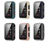 BoLuo 6 Pcs Pellicola Custodia per Huawei Watch D con Pellicola Temperata,Morbida Plating PC Protettivo Case Cover Bumper Copertura Shell per Huawei Watch D Accessories (color)