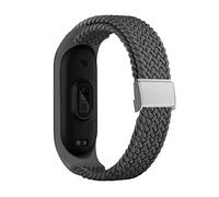 BoLuo Cinturini per Orologi per Xiaomi Mi Band 7 / Mi Band 6, Nylon Cintura Ricambio Cintura sostitutivo per Sportivo Cinturino Strap Armband per Xiaomi Mi Band 7 6 5 4 2 Accessories (grigio)