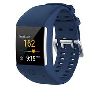 BoLuo Cinturini per Orologi Polar M600,Cintura Ricambio,Cinturino sostitutivo Silicone per Cinturino Fitness Sportivo Cinturino Strap Armband per Polar M600 GPS Watch Accessories (blu navy)