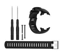 BoLuo Cinturini per Orologi Suunto D4 /D4i Novo,Cintura Ricambio,Cinturino sostitutivo Silicone per Cinturino Sportivo Cinturino Strap Armband per Suunto D4 /D4i/ D4i Novo Dive Watch (nero)