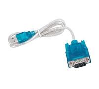 Bolwins Cavo adattatore USB a seriale RS232 - FTDI FT232 Chip - Convertitore porta 9 pin DB9 COM - Supporta Windows 11/10/8/7 - Plug & Play - Cavo da 80 cm - per modem, scanner codici a barre,