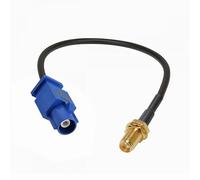 Bolwins J51 - Adattatore antenna GPS per auto, presa SMA su spina Fakra, cavo coassiale da 24 cm, per veicoli, camion, SUV, unità stereo per auto, navigatore GPS, GPS Tracker, modem