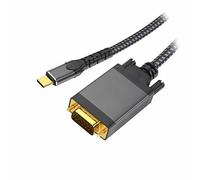 Bolwins L58S - Cavo adattatore USB-C a VGA, 2 m, USB 3.1 tipo C a VGA 1080p, compatibile con laptop, Chromebook, HDTV, monitor, proiettore, Plug & Play