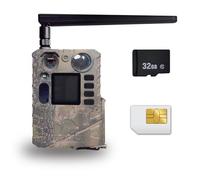 BolyGuard 4G Caccia Fotocamere, 37MP 4K Wildkamera Kein Glühen 940nm mit Bindenden Datplan Card SIM Card 100M Free Photo Transfer Plan für den Test, Keine NNecessità WiFi