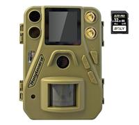 BolyGuard Trail Camera 37MP 4K UHD con doppio flash (940nm nero IR e LED bianco), visione notturna IP67 Wild Game Camera con 1,44 '' LCD a colori per il monitoraggio della fauna selvatica all'aperto