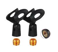 Bolymic - Supporto a clip per microfono Sennheiser e 835, e 840, e 845, e 855, e 865, e 903, e 935, e 945 e 914, confezione da 2