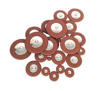 BOLZAN WZUNHUANG 26pcs / Set Home Casa Sax Pads in Pelle Artificiale Strumenti a Legna in Pelle Rotonda Accessori Portatili Adatti per Il Sassofono Alto Easy Install