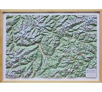 Bolzano 1:200.000 (carta in rilievo provinciale con cornice) - 20