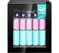 Bomann 772910 KSG 7291 schwarz Frigo in vetro ERP: E (A - G) 46 l Stand alone N