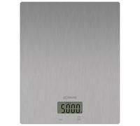 Bomann® Bilancia digitale da cucina | 1 g passi fino a 5 kg | con indicazione della tazza (tazze) | ideale per ricette di tendenza | extra piatta | funzione tara | acciaio inox | Kitchen Scale |
