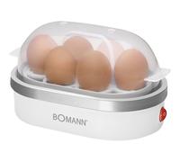 Bomann EK 5022 CB 6 uovo/uova Argento Trasparente Bianco 400 W 230 V 650220