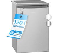 Bomann® Frigorifero con congelatore | frigorifero piccolo con capacità utile 120 l | raffreddamento 107 l & congelatore 13 l | Fridge con 3 ripiani per porte e 2 ripiani in vetro | battuta porta