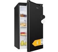 Bomann® Frigorifero senza congelatore, classe energetica E, 84 cm, silenzioso, 3 ripiani, chiusura della porta sostituibile, 87 l, frigorifero piccolo con scomparto per verdure, frigorifero standard