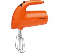 Bomann HM 350 CB Batteuse à main 250 W 5 vitesses Orange