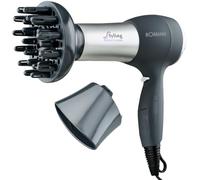 Bomann HTD 889 CB - Asciugacapelli professionale - 2000 W - Grigio/Nero