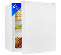 Bomann® KB 7346 Mini Fridge 42 L Net Capacity, Drinks Fridge Small for Office, Camping and Gaming, Small Fridge Quiet 39 dB, Mini Bar with Interchangeable Door Hinge, 51 x 45 x 45 cm White