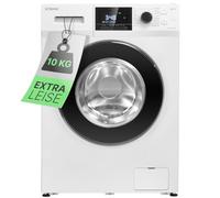 Bomann® Lavatrice 10 kg | max. 1400 giri/min | 16 programmi | Motore DC senza spazzole: efficiente, silenzioso e durevole | tempo preimpostato | Sistema di sicurezza del tubo di alimentazione |