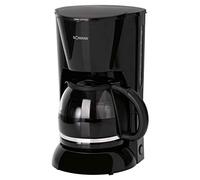 Bomann Machine a Café - Cafetiere - Expresso KA183CB - Cafetière - 900 Watts - 1,5 Litres - Avec protection anti-goutte - Interrupteur marche/arrêt avec voyant - Noir