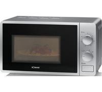 Bomann MW 6014 CB argento Microonde