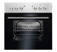 Bomann Set de cuisson encastrable EHBC560-1-inox, Table de cuisson vitrocéramique 60 cm, 4 zones de cuisson high-light, 5 fonctions four, Porte du four amovible