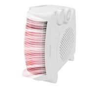 Bomann Termoventilatore - Riscaldatore elettrico - Termoventilatore - Termoventilatore portatile e compatto 2 livelli di riscaldamento (1000/2000 W) Bianco/HL 660401 CB BOMANN