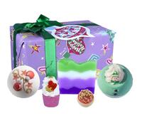 Bomb Cosmetics Incredibauble - Set da bagno e corpo con oli essenziali, realizzato a mano, con bombe da bagno, sapone, malva e crema da bagno