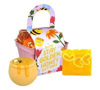 Bomb Cosmetics Stay Golden Honey Punnet Bomba da bagno e saponetta set confezione regalo
