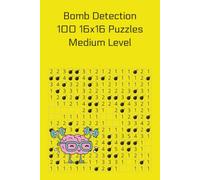 Bomb Detection: 100 16x16 puzzles - Medium level