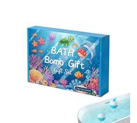 Bomba Da Bagno Per Bambini 12 Pezzi Colorato e Sicuro con Bolle