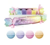 BOMBA DA BAGNO SET 4 PZX100G RAINBOW DREAM EFFERVESCENTEE PROFUMATA,PRODOTTI PER IL BAGNO D'AUTUNNO E D'INVERNO COME LE PALLINE PER IL BAGNO SONO ADATTI COME REGALI DI NATALE. SCOPRI IL NOSTRO MERAVIG