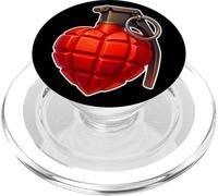 Bomba d'amore con bomba a mano PopSockets PopGrip per MagSafe