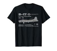 Bombardiere Pesante B-17 Flying Fortress Progettato per la seconda Guerra Mondiale Maglietta