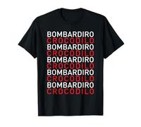 Bombardino Crocodilo Italian Brain Rot Maglietta