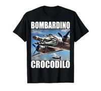 Bombardino Crocodilo - Meme Brainrot Italiano Maglietta