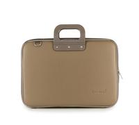 Bombata Borsa Tracolla Porta Pc Laptop documenti 24ore mano uomo donna 14” Beige
