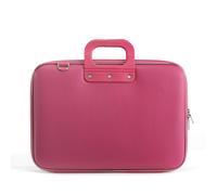 Bombata Borsa Tracolla Porta Pc Laptop documenti 24ore mano uomo donna 14” Fucsia