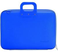 Bombata Borsa Tracolla Porta Pc Laptop documenti 24ore mano uomo donna 17” Blu