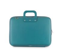 Bombata Borsa Tracolla Porta Pc Laptop documenti 24ore mano uomo donna 17” Blu