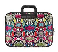Bombata Special Edition - Borsa Porta Computer con Tracolla, Elegante e Funzionale, Unisex, 100% Vegan, per Professionisti e Studenti, Snake - 15.6/16 Pollici