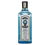 Bombay Sapphire London Dry Gin, 40% vol., 50 cl / 500 ml, gin 100% infuso a vapore con 10 botanical accuratamente selezionati