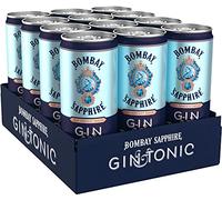 Bombay Sapphire Gin e Tonic, 12 x 250ml