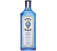 Bombay Sapphire London Dry Gin, 40% vol., 175 cl / 1,75 L, gin 100% infuso a vapore con 10 botanical accuratamente selezionati