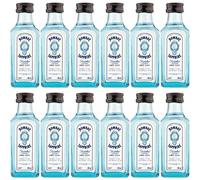 Bombay Sapphire London Dry Gin 5 cl Miniature - 12 pack (View amazon detail page)