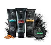 Bombay Shaving Company Kit Viso a Carbone Attivo | Lavaggio Viso a Carbone, 4...