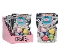 CREATE IT 84419 - Set di 7 bombe da bagno a cuore
