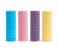 Bombe da bagno per bambini Munchkin Color Buddies | Giocattoli per il bagnetto e giocattoli per la doccia per bambini | Formula idratante | Divertente cambio di colore | Confezione da 40