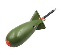 Bombe Spod De Pêche Carpe Pêche Alimentazione ambientale Carp Fishing Esca Razzo Thrower Portatile Bomba da Matériel À La Mangeoires En Forme Fusée