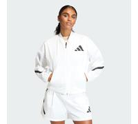 Adidas Bomber Z.N.E. in tessuto bianco Donna Taglia L