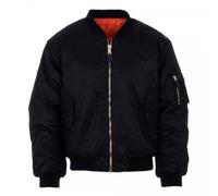 Fostex Garments, Bomber MA-1 Militare Originale USA (L, Nero)